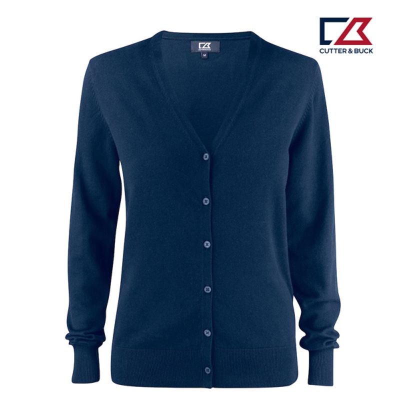 Oakville Cardigan til dame med logo