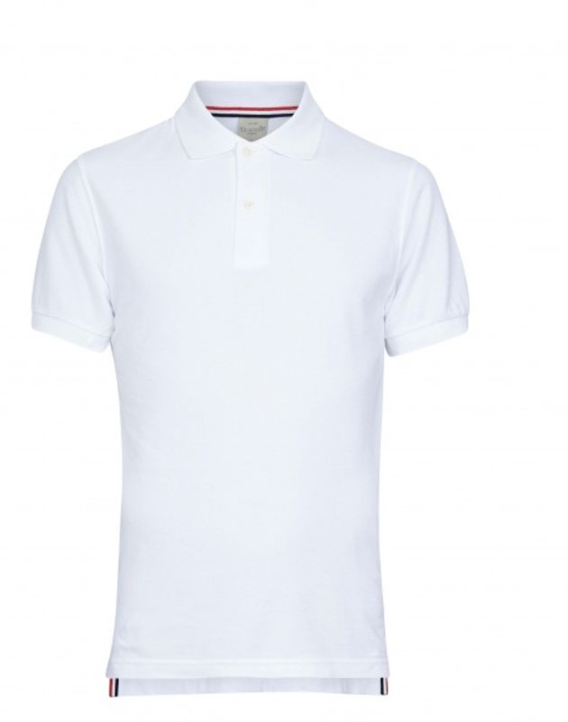 Original Tennis Pique med broderi eller trykk 