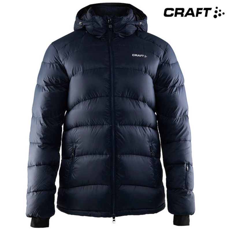 Craft dunjakke med trykk Down Jacket