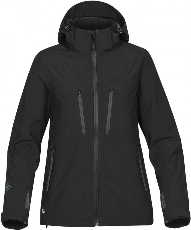 Patrol Skalljakke dame med trykk av logo