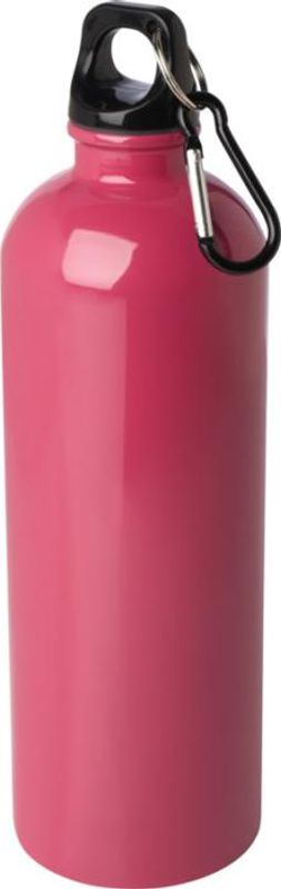 Drikkeflaske i aluminium med trykk av logo, stor 770ml