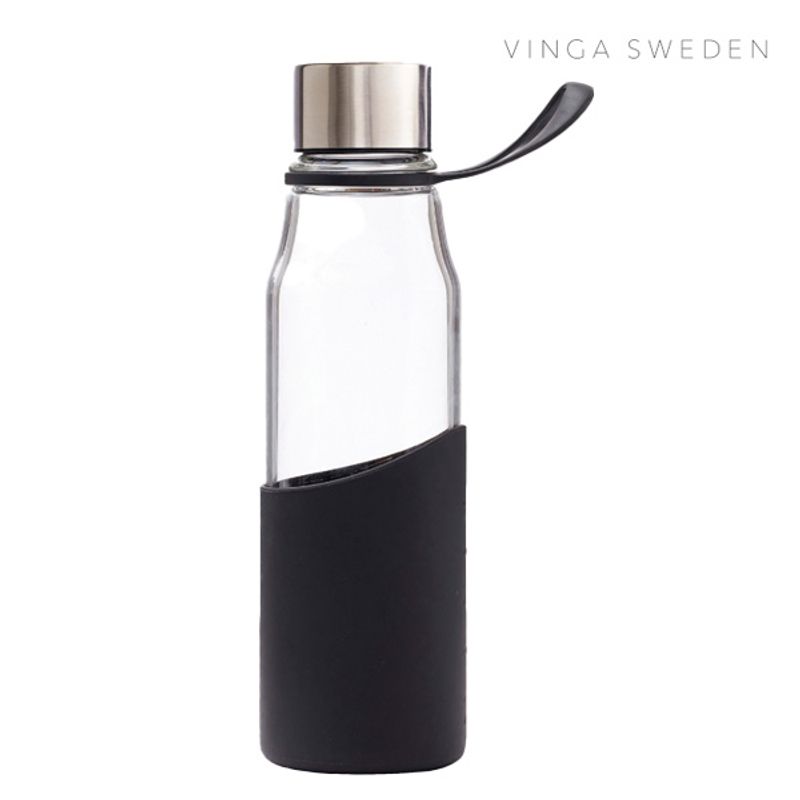 Vinga Lean Glassflaske med logo